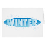 Winter Sign cards