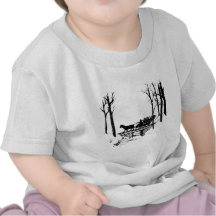 winter sleigh ride tees
