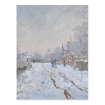 Winter Snow at Argeteuil Postcards