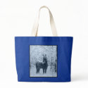 Winter snow horse bags