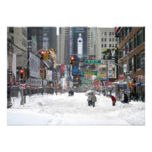 Winter Snow Storm New York City 12/26/10 Invitations