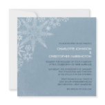 Winter Snowflakes Wedding Invitations -V.2
