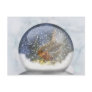 Winter Snowglobe Postcard
