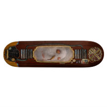 Winter - Snowman - What are you looking at Skateboard Deck
