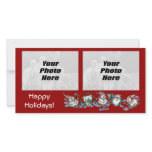 Winter Snowmen Photo Cards photo cards