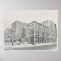 Winter - Soho- New York City Poster