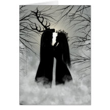 Winter Solstice God and Goddess Greeting Cards