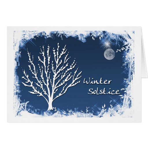 Winter Solstice Greeting Card Zazzle