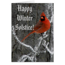 Winter Solstice Greetings Greeting Cards