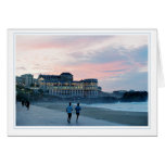 Winter sunset, la Grande Plage cards