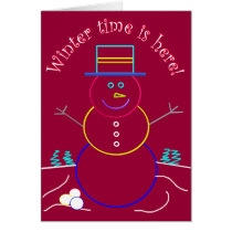 Winter time is here! cards