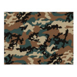 Winter Verdant Camo Postcard