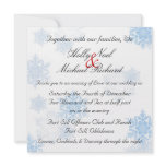 winter ,wedding,invite,red,blue,white,classy chic invitations