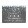 winter wedding post cards