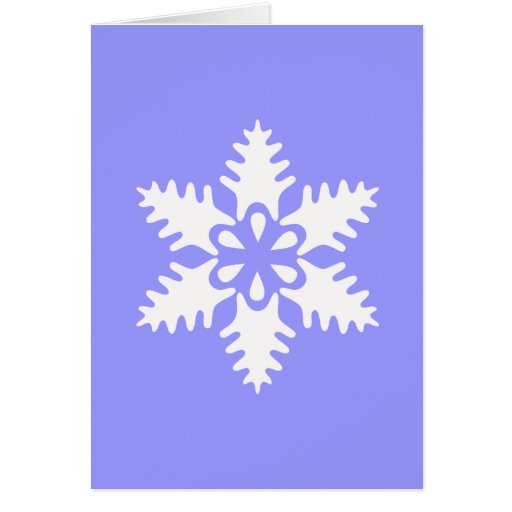 Winter White Christmas Snowflake Cards