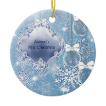 Winter Wonderland Blue Ice Baby's First Christmas