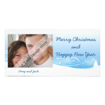 Winter Wonderland Christmas Photo Card