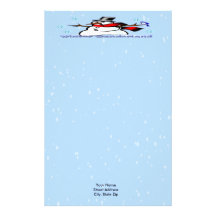 Winter Wonderland Snowman Stationery