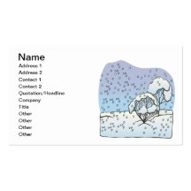 Winter World Business Card Templates