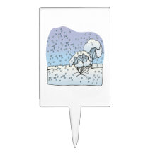 Winter World Cake Toppers