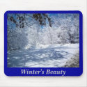 Winter's Beauty mousepads