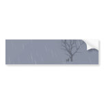 Winter's Chill Bumper Sticker bumper stickers