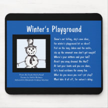 Winter's Playground Mousepad