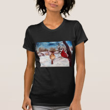 Winters Serenity Cardinal Tshirt