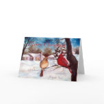 Winters Serenity Christmas Blank Card