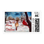 Winters Serenity Christmas Postage Stamps