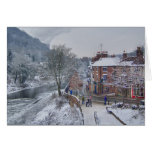 Wintry Street Scene Cards