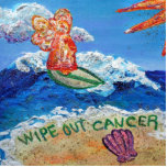 Wipe out Cancer Angel Photo Sculpture photo sculptures