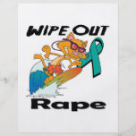 Wipe Out Rape Flyer Design