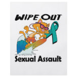 Wipe Out Sexual Assault flyers