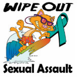 Wipe Out Sexual Assault photo sculptures