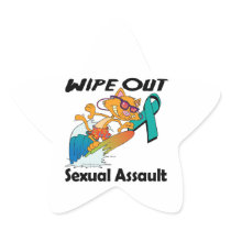 Wipe Out Sexual Assault Stickers