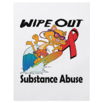 Wipe Out Substance Abuse Personalized Flyer