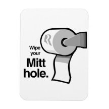 WIPE YOUR MITT HOLE FLEXIBLE MAGNET