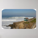 Wipeout Beach, La Jolla Poster posters