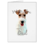 Wire Fox Terrier Dad 2 cards