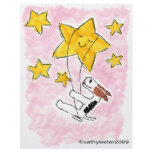 Wire fox terrier swingin' on a star flyers