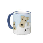 Wire Fox Terriers mugs