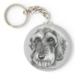 Wire-Haired Dachshund keychains