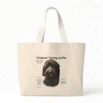 Wirehaired Pointing Griffon History Design Canvas Bag