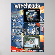 Wireheads -- Blow Stuff Up! Poster