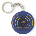 Wireless Access Christian prayer keychain