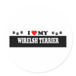 WIRELSH TERRIER stickers