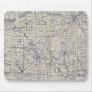 Wisconsin Bicycle Road Map 4 Mousepad