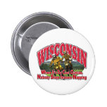 Wisconsin Dirt Bike Button