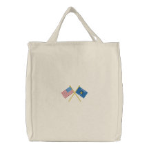 Wisconsin Embroidered Bag